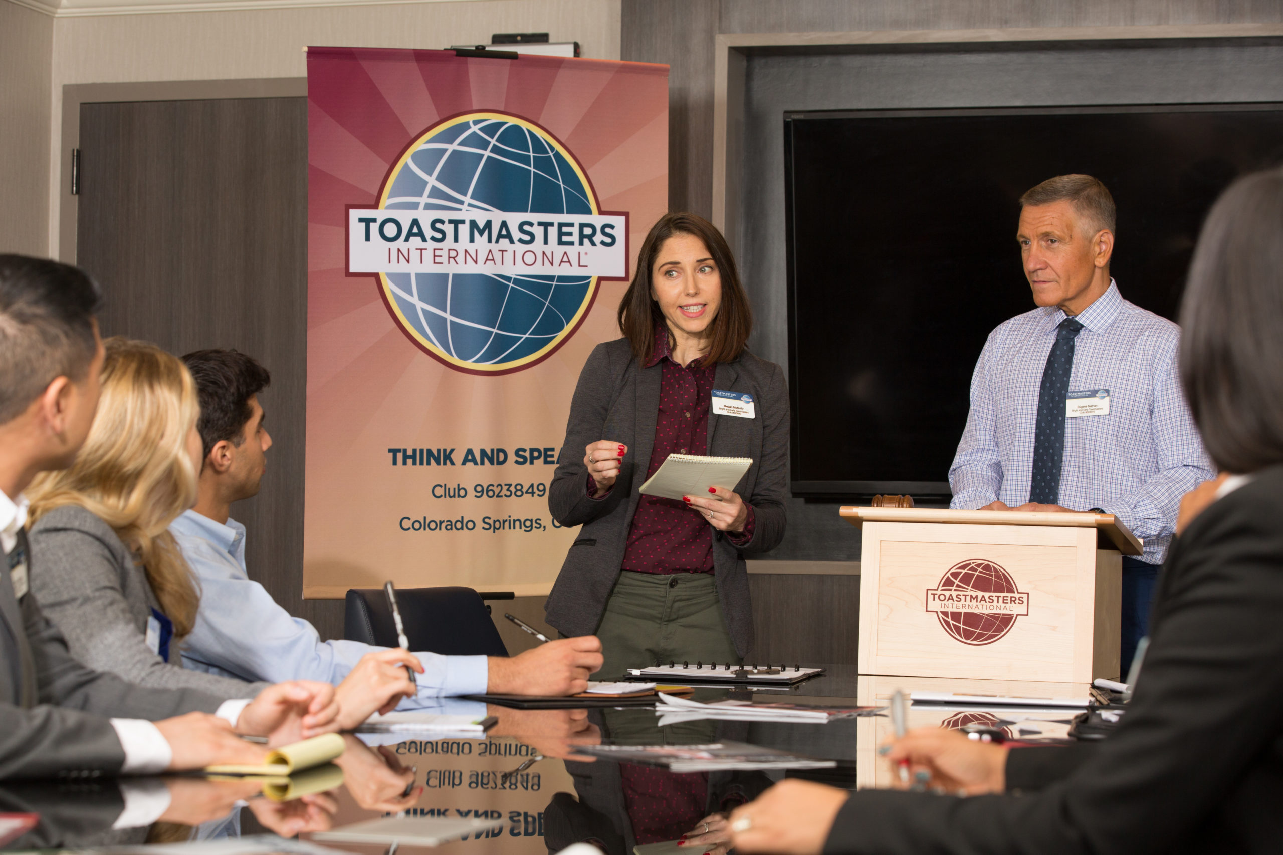 Le déroulement d'une soirée Toastmasters >